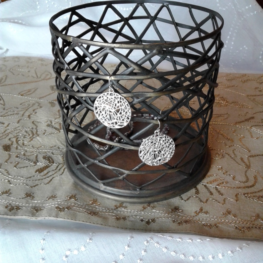 πHPπ EARRING ORGANIZER with earrings - Picture 1 of 4